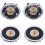 8 Plastic Gear Base + 4 Rubber Gear for Magic 250W Blender Replacement Spare Parts 5