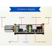 XY-C50H PłYtka Wzmacniacza Cyfrowego HiFi Premium BT5.0 TPA3116D2 50W + 50W Moduł Wzmacniacza Audio Stereo DC5-27V