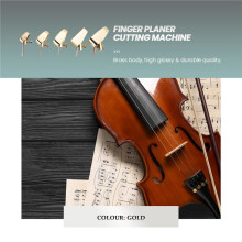 Conjunto de Cortador Plano de Marcenaria de 5 PeçAs com Sola Curva de Metal Cobre Luthier Ferramenta Violino Viola Violoncelo Instrumento de Madeira