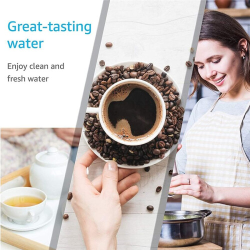 2PCS Water Filter, Replacement for Water Filter 35557, 35516, 060258359916, 987554, OB03, 35503, 42432 White 2