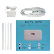 B625PRO-EU 4G Wifi Router 300Mbps with SIM Card Slot+4XAntenna 4G Wireless Router Support Battery Power B28 Band US Plug