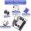45 Degree Tile Chamfering Tool, Angle Grinder Stand Tile Cutter Tool Attachment for Tile 45 Degree Chamfer Cutting 6