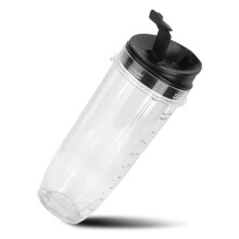 2X 32 Unzen Ersatz Mixer Becher mit Becher Deckel 900Ml Große Kapazität für 900W 1000W Mixer Entsafter