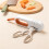 Knife Sharpener,4 in 1,Kitchen Blade and Scissors Sharpening Tool,Professional 4-Stage Knife Accessories,White 1