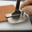 2pcs Stainless Steel Leather Pulling Board Practical Cutting Ruler Tool Leather Cut Pricking Iron Auxiliary Accessories 6