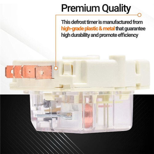 3X 215846602 Refrigerator Defrost Timer Replacement Part Exact Fit for  &  Refrigerators