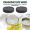 Jar Lids Plastic Storage Caps with Rubber Seal Replacement Plastic Lids for Jars Canning Jars and More,86 mm 7