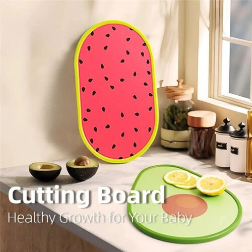 Schneidebrett Wassermelone Avocado Doppelseitig Niedlich Obst Gemüse Schneidebrett Schneidebrett Küche 1