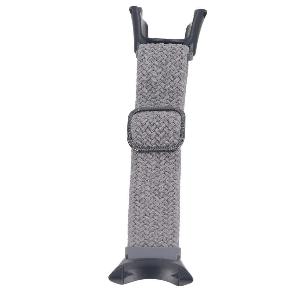Adjustable Nylon Weaving Watchband For Suunto Ambit 1-3, Lightweight & Washable Grey 7671386654984