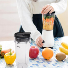 Copo de 2 PeçAs 16 OZ com Quatro Tampas, PeçAs de ReposiçãO Do Liquidificador AcessóRios para Liquidificador BL660 BL770 BL740 / QB3000 / BL810