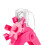 Adjustable Acrylic Nail Clippers with Sizer 155x89mm Rose Red 7