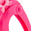 Adjustable Acrylic Nail Clippers with Sizer 155x89mm Rose Red 9