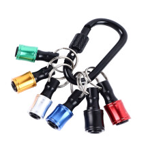 Convenient Keychain Connector for Drill Bits 1/4in Hex Shank Quick Change