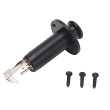 6,35 mm utgångsjack för akustisk elgitarr universellt ändstiftsuttag med slät och blank yta robust hållbarhet korrosionsskyddad metallgitarr
