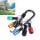 Convenient Keychain Connector for Drill Bits 1/4in Hex Shank Quick Change 16