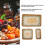 3-Pcs Rectangular Rattan Tray Green Leaves Yellow 5