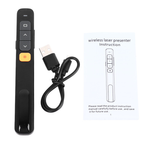Wiederaufladbarer Laserpointer mit USB-Empfänger, 30 m, Rot 1