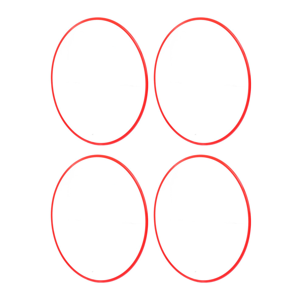 4Pcs Aluminum Alloy Wheel Rim Protectors For 20 Inch Rims Red 9301386657354
