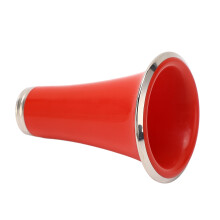 Campana per clarinetto in plastica ABS con anello in metallo nichelato CC29 Rosso
