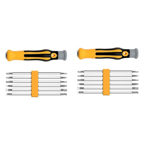 2X 12 in 1 Multi-Function Household Screwdriver Set Screwdriver Special-Shaped Phillips Double  Torx Screwdriver