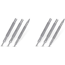 6 St Spikset och GåNgjärnsstiftsverktyg Centerpunch Fjäderbelastat Spikset för Dörr 1/32 Tum 1/16 Tum Dubbelt Huvud, 1/8 Tum