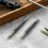 8X Nail Set And Hinge Pin Tool Dual  Nail Punch Hinge Pin Removal Tool Hammerless Spring Punch Set 7