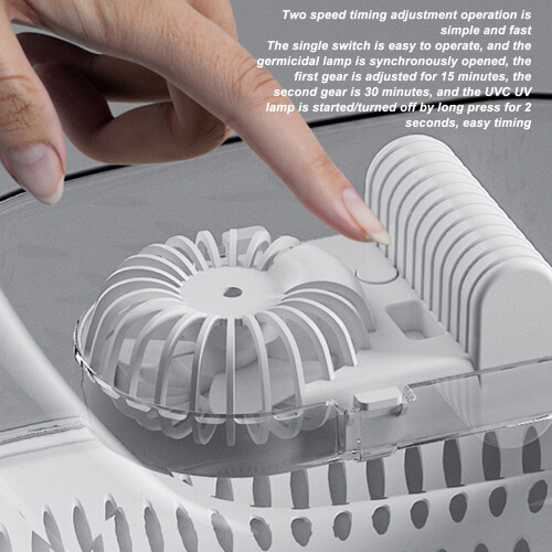 Large Capacity Double Layer Household Defrosting Box with USB Charging 1