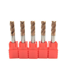 5 Piezas 6 Mm 4 Flauta Fresas de Metal Duro Fresadora CNC Fresado Ranurado Perfilado Fresado Frontal Brocas Espirales