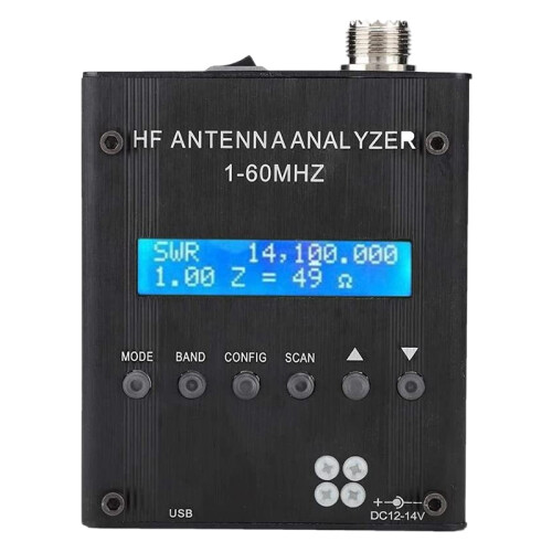 Antenna Analyzer, Digital Shortwave Antenna Analyzer MR300 Output 2.0V Pp Typical Adjustable Meter Tester