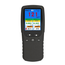9 im 1 Luft QualitäTs Monitor Innen AußEn PM2.5, PM1.0, PM10, HCHO, Temperatur und Feuchtigkeits Sensor Des Detektor Testers