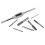 8 in 1 Tap Tool Set Thread Metric Machine Hand Screw Thread Plug Taps Set 7