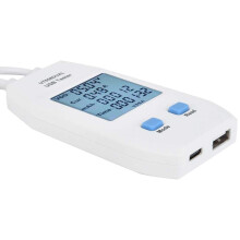 Testeur USB, -T LCD Testeur USB DéTecteur VoltmèTre AmpèRemèTre Testeur de Capacité de Puissance NuméRique (UT658 Double)