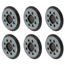 6X 5-Zoll-Ersatzschleifer-Pad für -Fit DWE6421 / 6421K, DWE6423 / 6423K, DCW210B Random Track Sander