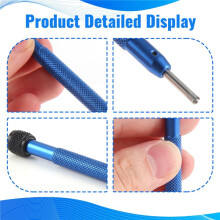 4 Prongs 2.75mm Blades Precision RM Screwdriver for Watch Change Rubber Strap Band Bezel Case Back Screws