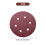 150mm Sanding Disc, 6 Inch Hook and Loop Sanding Pads, 100 Pcs Sandpaper Set Assorted Grits for Random Orbital Sander 6