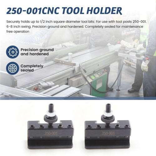 3Pcs Quick Change Turning and Facing Lathe Tool Holder Bracket 250-001CNC Tool POST 1
