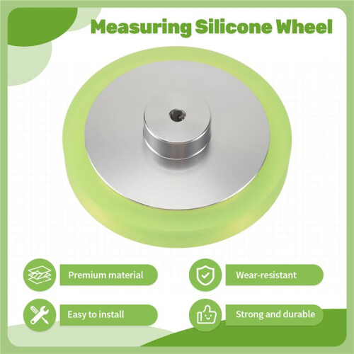 300Mm Aluminum Polyurethane Industrial Encoder Wheel Measuring Wheel for Measuring Rotary Encoder 1
