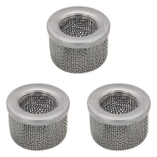 3X 181072 Inlet Strainer Screen Filter with 1in NPT Thread for 795 1095 1500 Airless Paint Sprayer Suction Hose