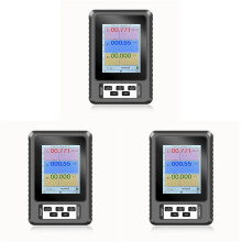 3X XR2 BR-9A Handheld Electromagnetic Radiation Detector High Precision Electromagnetic Radiation EMF Meter Tester Black