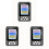 3X XR2 BR-9A Handheld Electromagnetic Radiation Detector High Precision Electromagnetic Radiation EMF Meter Tester Black 1