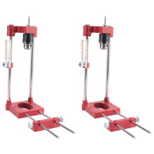 2X Localisateur de Perceuse Localisateur de Poinçon Tout Métal avec échelle Localisateur de Forage de Précision Réglable Outil de Perforateur de