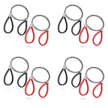 8 Stück PVC-Rohrkabelsäge Edelstahl-Drahtsäge Handtaschen-Schnurseilsäge Notfall-Survival-Drahtsäge-Schneidwerkzeug