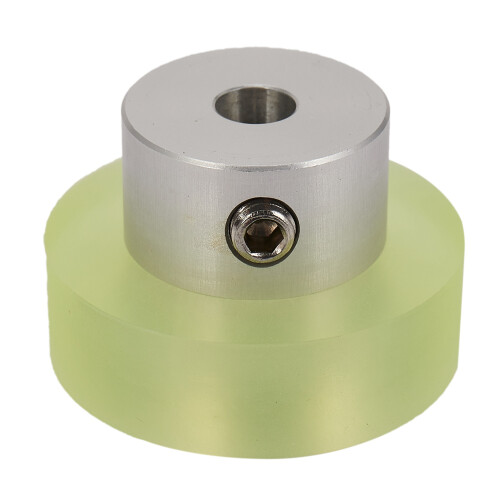 100Mm Aluminium Polyurethan Industrie Encoder Rad Mess Rad zum Messen Von Dreh Gebern