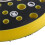 6 Pcs 150mm 5/16 Thread 52 Hole Medium Density Random Orbital Sander Hook & Loop Backing Pad for Mirka CEROS DEROS 8