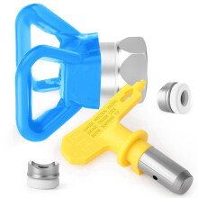 8Pcs Airless Paint Nozzles Set,Reversible Spray Tips Airless Paint Sprayer Nozzle Tips Airless Sprayer Spraying Machine