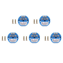 5X Tipo PT100 un 0-10 V Ingresso RTD 0-100 Gradi Uscita 0-10 un Trasmettitore di Temperatura Resistenza Termica DC24V