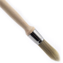 2X Trim Paint Tools, 0.6 Inch Wall Small Paint Brush, Repair, Paint Tools, House Wall Round Paint Brush