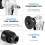 6X Manual Pneumatic Chamfering Machine, Linear Chamfering Tools, 45 Degree Metal Trimming Arc Corner Deburring Kit 10