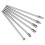 6pcs Tungsten Carbide Burrs Set, Cylinder- Porting Kit, Solid Rotate Grinding Tools for Woodworking Drilling Carving 4