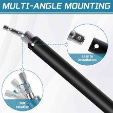 Tournevis à Écrou Électrique 9/16 Po (14 Mm) avec Tige Hexagonale de 1/4 Po, pour les Opérations de Fixation